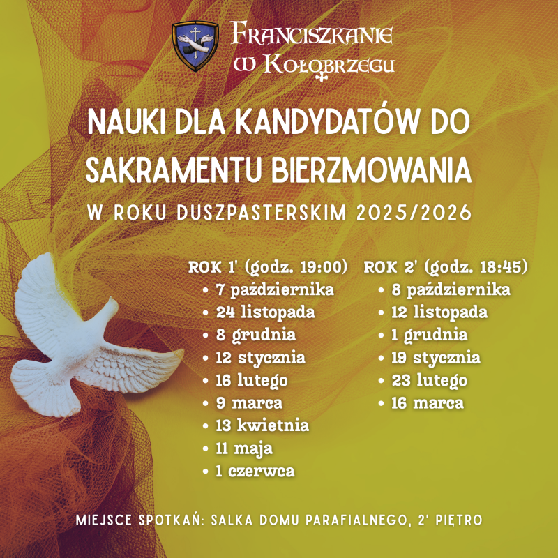 Bierzmowanie grafika