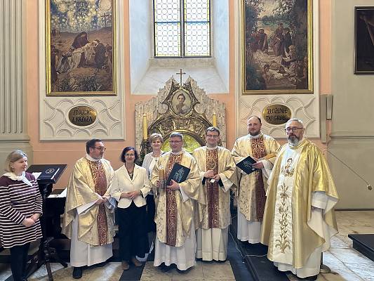 DELEGACJA FRANCISZKAŃSKIEGO ZAKONU ŚWIECKICH W KRAKOWIE