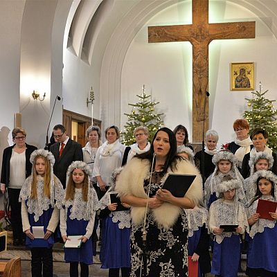 Koncert kolęd Chóru Parafialnego i Scholi Dziecięcej grafika